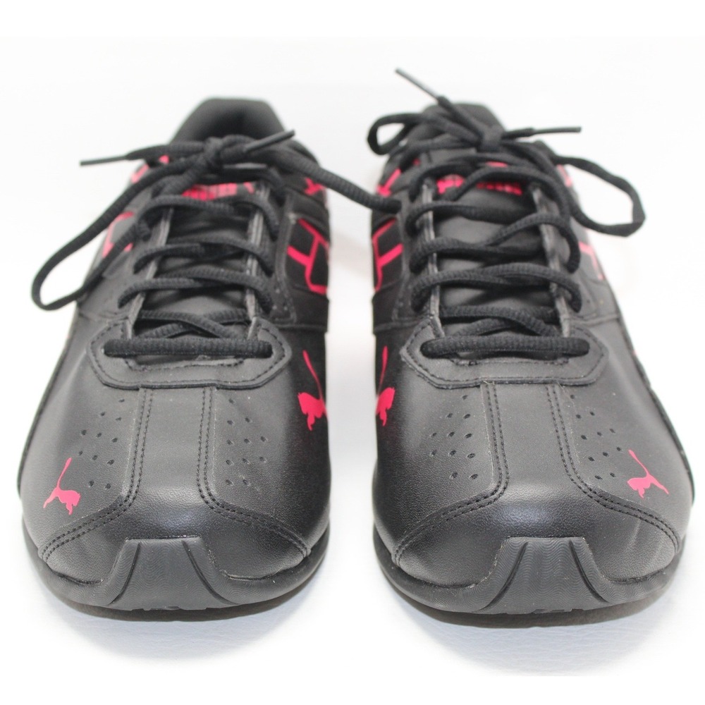 Puma Tazon 6 Fracture Womens Sneakers Black Pink 193611-01 Size 11 - Picture 3 of 8